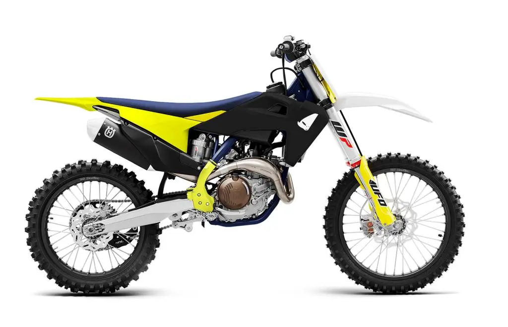 UFO kompletní sada plastů HUSQVARNA TC/FC 19-22, barva černá/žlutá/bílá ( včetně krytů přední vidlice, rámu a samolepek ) ( )