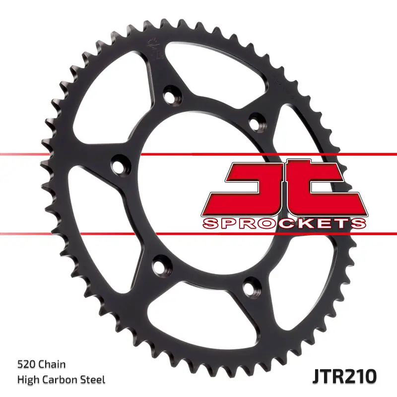 JT zadní řetězové kolo 210 39 HONDA CR/CRF '83-'24 (28939JT) (řetěz 520) ( )