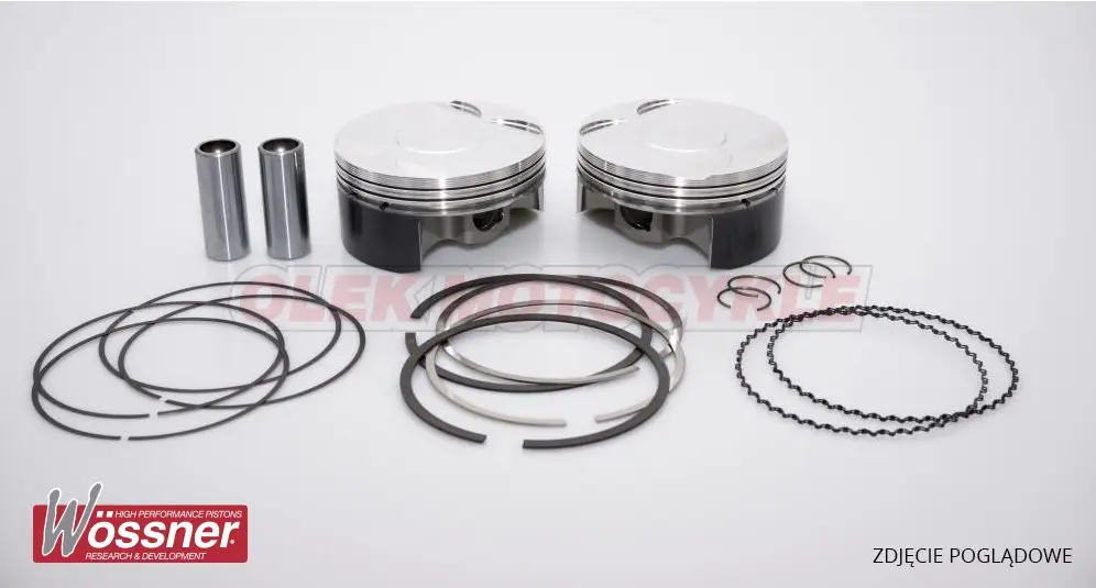 WOSSNER komplet pístů KAWASAKI KVF 750 BRUTE FORCE 12-14, KRT 750 TERYX 12-14 (89.95mm) (9.3:1 CR) (K8983DA-2) ( )