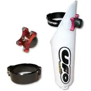 UFO kryty předních vidlic se zámkem KAWASAKI KXF 250/450 09-13 barva NEUTRAL - VÝPRODEJ (UFO kryty předních vidlic se zámkem KAWASAKI KXF 250/450)