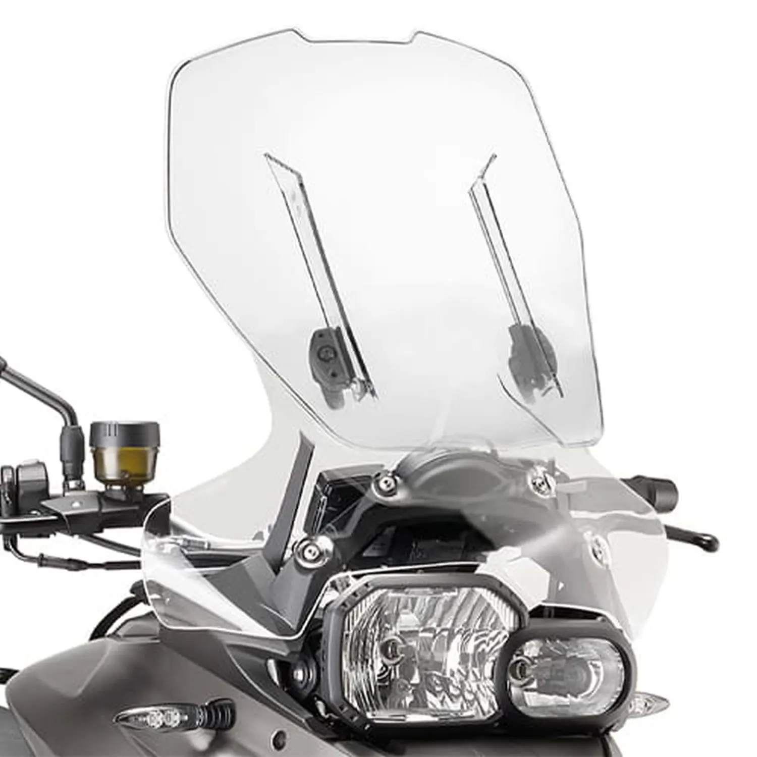KAPPA plexi štít BMW F 700 GS 13-17 s regulací AIRFLOW průhledný (výška 53cm x šířka 51cm) ( )