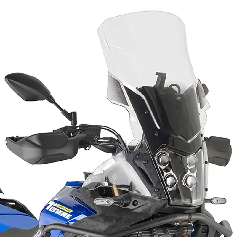 KAPPA plexi štít YAMAHA TENERE 700 WORLD RAID 22-25, 52 X 43 cm (výška X šířka) průhledný ( )