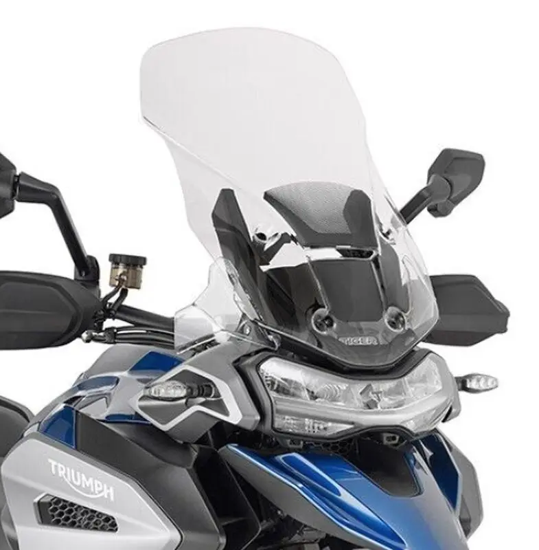 KAPPA plexi štít TRIUMPH TIGER 1200 GT/GT PRO 22-25, EXPLORER/RALLY EXPLORER 22-25, HUSQVARNA NORDEN 901 22-25, průhledný 57X38 cm (výška X šířka)