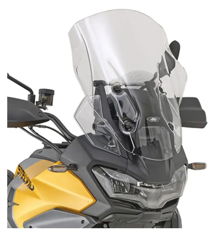 KAPPA plexi MOTO GUZZI STELVIO 1000 24-25, (54 X 43 cm) (výška X šířka) průhledné ( )