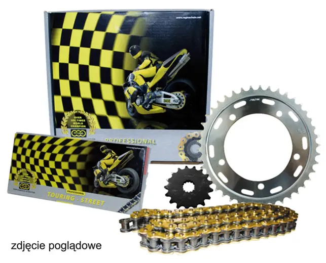 REGINA řetězová sada HONDA NC 750X DCT (14-20) (17/39/112/520ZRT) řetěz do 750ccm zlatý (Z-RING), řetězové kolečko P/Z AFAM ( )