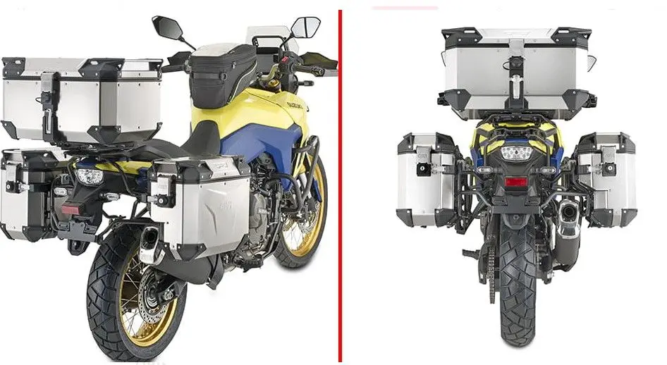 KAPPA boční nosič kufru MONOKEY CAM SIDE SUZUKI V-STROM 800 DE / SE 23-25 - pod kufry KVG K'VOYAGER ALU - pravý KVGS33 WCIĘTY ( )