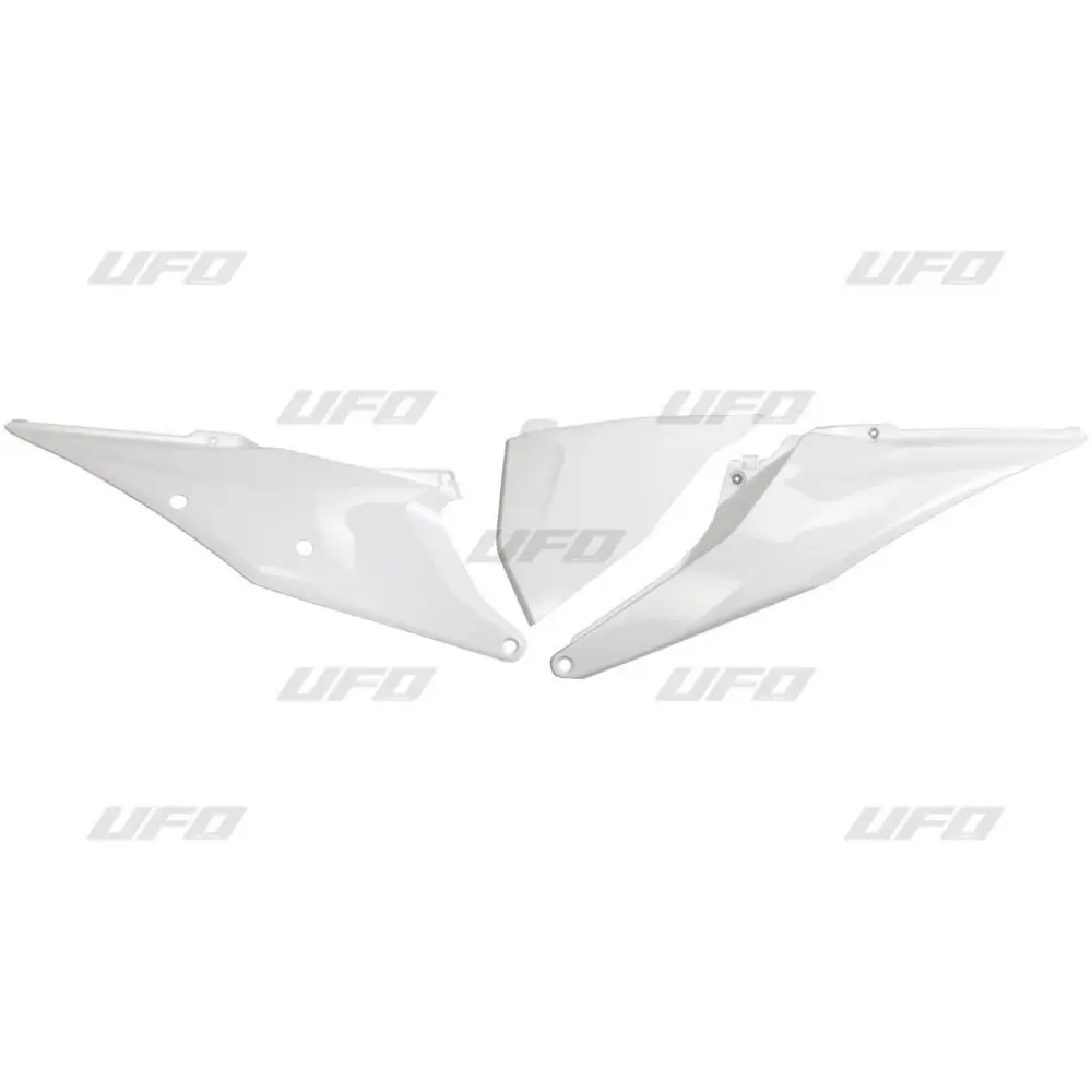 UFO boční tabulky na startovací číslo KTM SX/SXF(SX-F) 125/150/250/350/450 19-22, EXC 125 20-21, EXC/EXCF(EXC-F) 150/250/300/350/450/500 TPI 20-2023 s