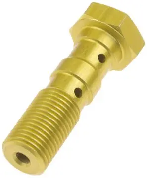 TRW ZF hydraulický šroub pro brzdové hadice M10X1,00 dvojitý barva zlatá ( )