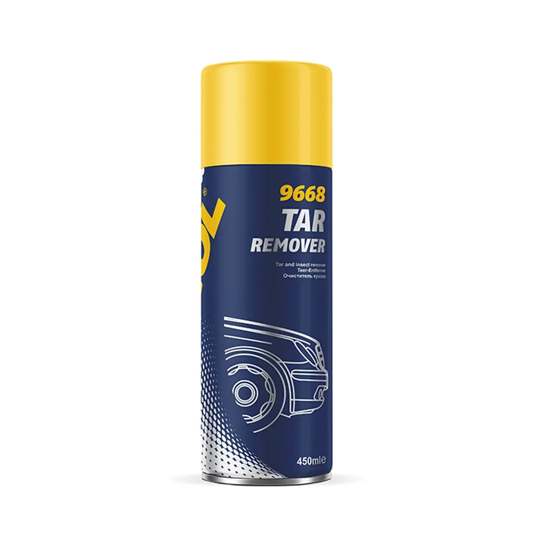 MANNOL TAR REMOVER 450ML - odstraňovač dehtu bezpečný pro lak (9668) (24) ( )