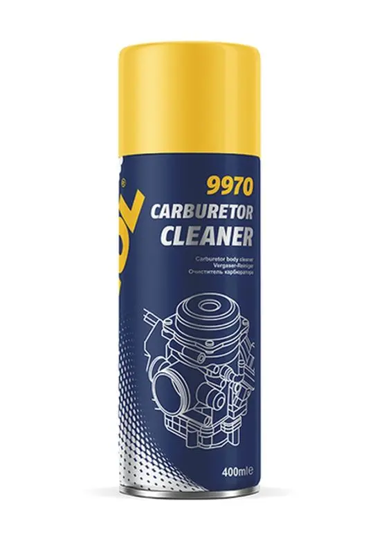 MANNOL CARBURETOR CLEANER 400ML - sprej na čištění karburátoru (9970) - karton 48 kusů (set) (MANNOL CARBURETOR CLEANER 400ML - sprej na čištění)