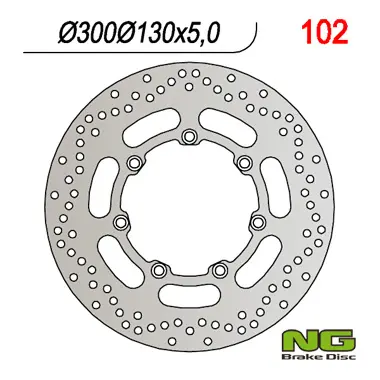 NG přední brzdový kotouč KAWASAKI VN 1500/1600 ( )
