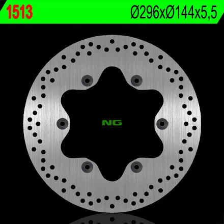 NG brzdový kotouč přední HONDA VT 750DC BLACK SPIRIT 12-15 (296X144X5,5mm) (6X10,5mm) ( )