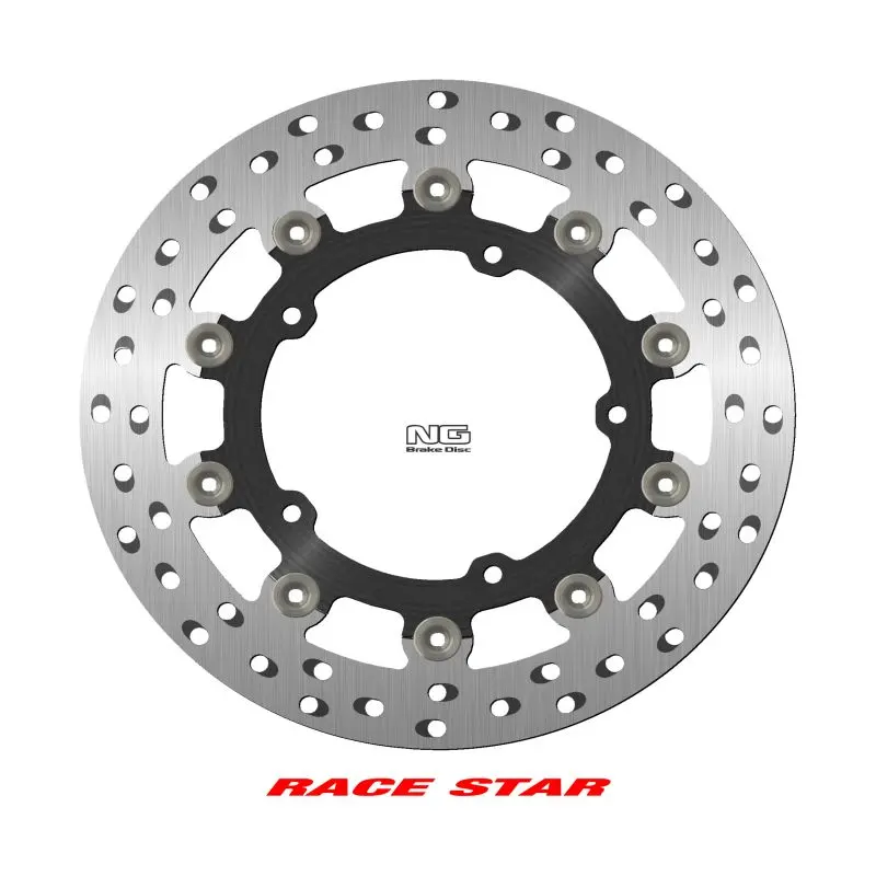 NG přední brzdový kotouč RACE STAR PREMIUM YAMAHA MT-03 16-22, R3 19-22, YZF-R25 14-17, YZF-R3 15-18 (298X132X5mm) (5X8,25mm) (střed hliníkový,