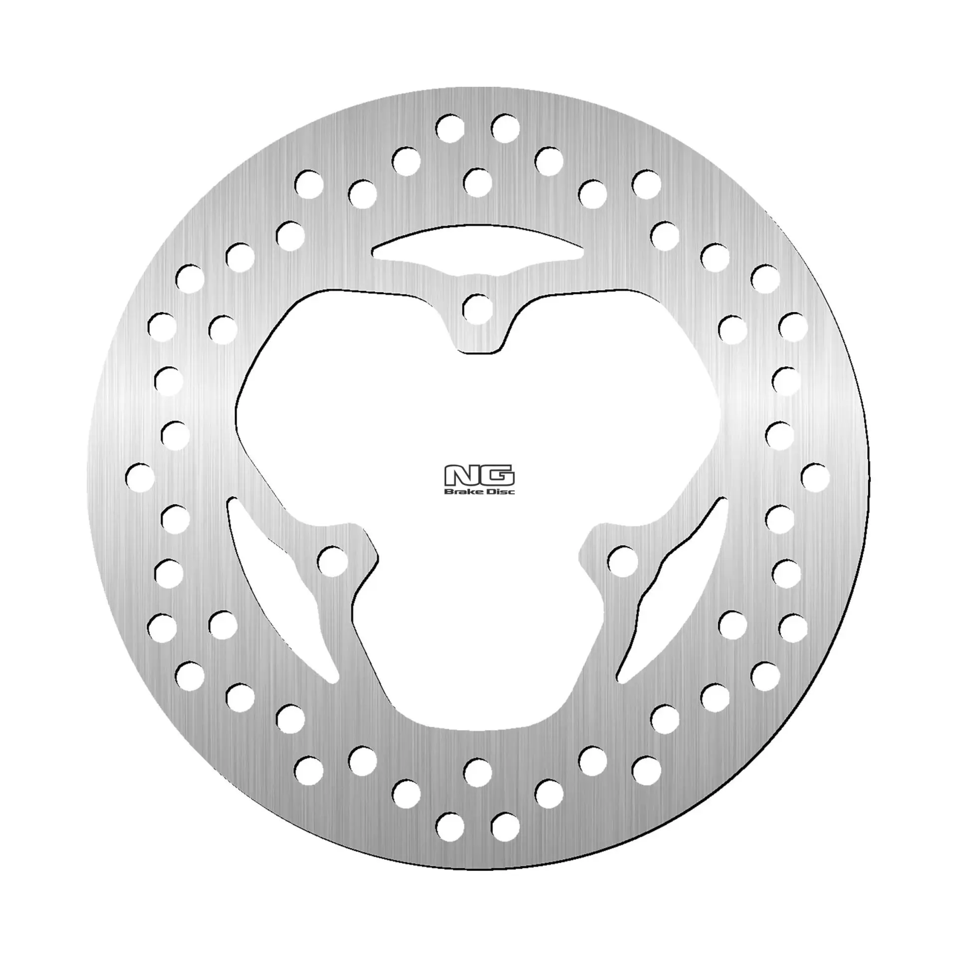 NG přední brzdový kotouč PEUGEOT METROPOLIS 400 14-20 (kola 12"/14") (200X64X4mm) (3X8,25mm) ( )
