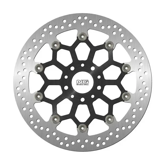 NG přední brzdový kotouč KTM DUKE 890 R ABS 20-22 (320X52X5mm) (5 otvorů) plovoucí (prostředek hliníkový) (NG přední brzdový kotouč KTM DUKE 890 R)