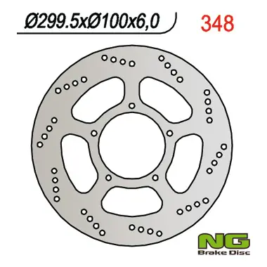 NG brzdový kotouč přední SUZUKI VL 1500 LC (299X100X6) (5X8,5mm) ( )