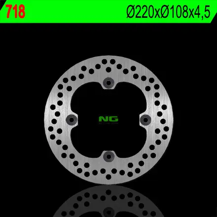 NG brzdový kotouč zadní DUCATI 748/749/916/996/998 95-02 (220X108X4,5) (4X8,5mm) (NG brzdový kotouč zadní DUCATI 748/749/916/996/998 95-02)