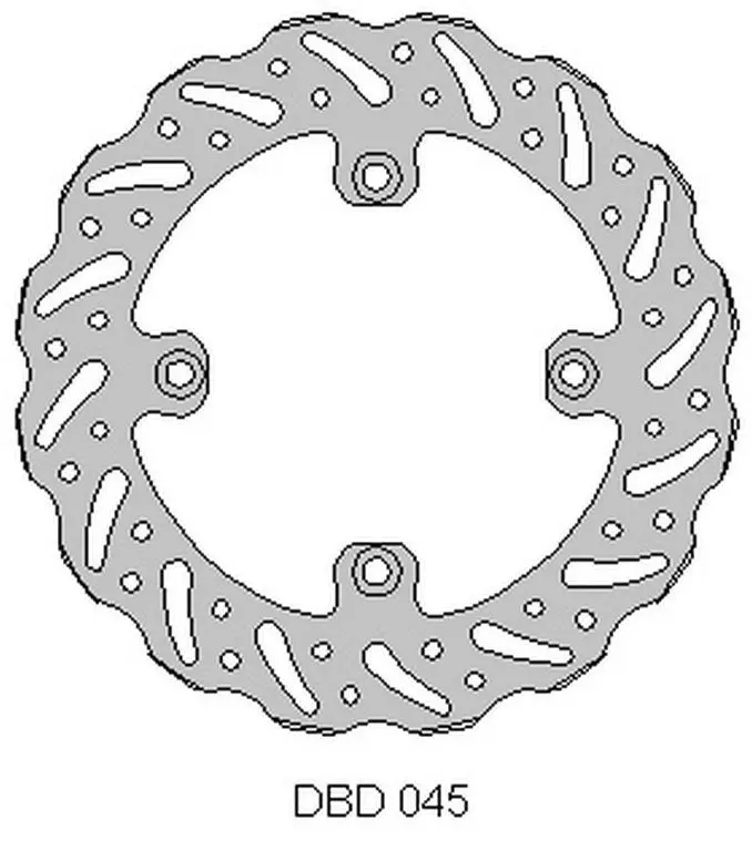 DELTA BRAKING brzdový kotouč zadní BETA 250 RR 05-12, 525 RR 05-12, WAVE (260X120,3X4mm) (4X8,5mm) (NG1264) ( )