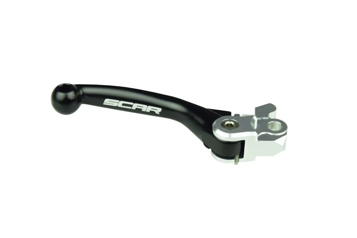 SCAR RACING výklopná brzdová páčka SUZUKI RMZ 250 04-25, RMZ 450 04-25 YAMAHA YZ 65 18-25 YZ 85 01-25, YZ 125 01-07, YZ 250 01-07, YZ 250F 01-06, YZ
