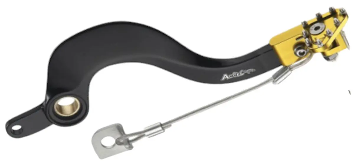 ACCEL páka nožní brzdy SUZUKI RMZ 450 08-13 barva zlatá ( )