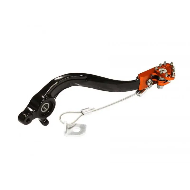 ACCEL páka nožní brzdy KTM SX/EXC/SXF/EXCF 17-19 barva oranžová ( )