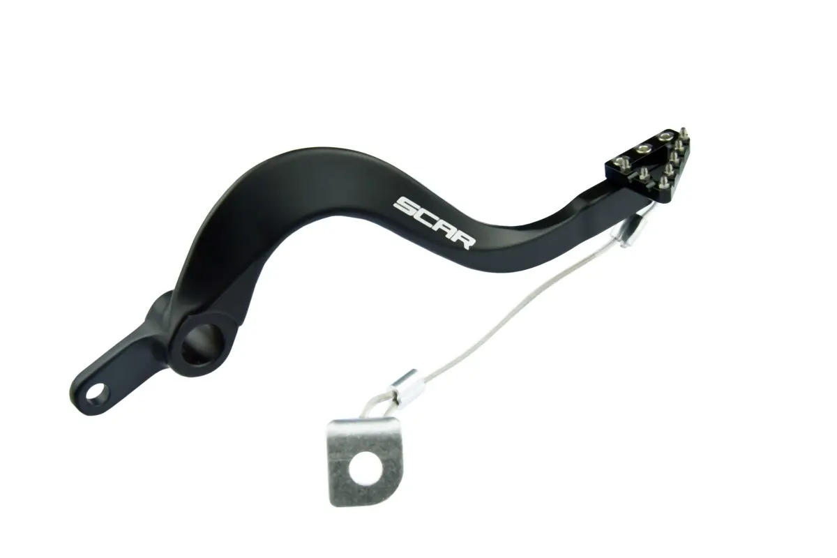 SCAR RACING páka zadní brzdy KAWASAKI KX 250 21-25, KX 450 19-25, KX 450F 06-18, barva černá ( )