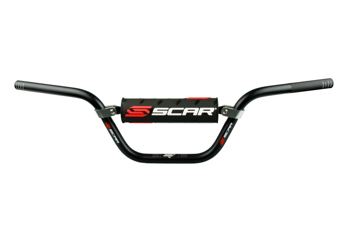 SCAR RACING řidítka MINI CROSS i PIT BIKE vysoká 22,2mm barva černá ( )