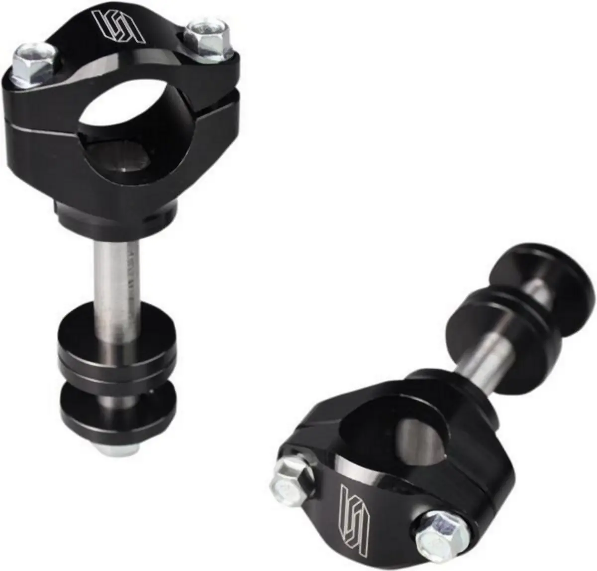 SCAR RACING vyhrazené upevnění řídítek 28,6MM pro SCAR TRIPLE CLAMPS barva černá ( )
