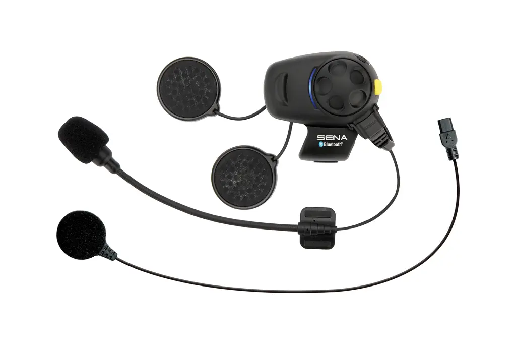 SENA interkom motocyklový SMH5FM BLUETOOTH 3.0 do 700M s FM rádiem a univerzální sadou mikrofonů ( 2 sady ) (EL) - nahrazuje SMH5D-FM-UNIV ( )