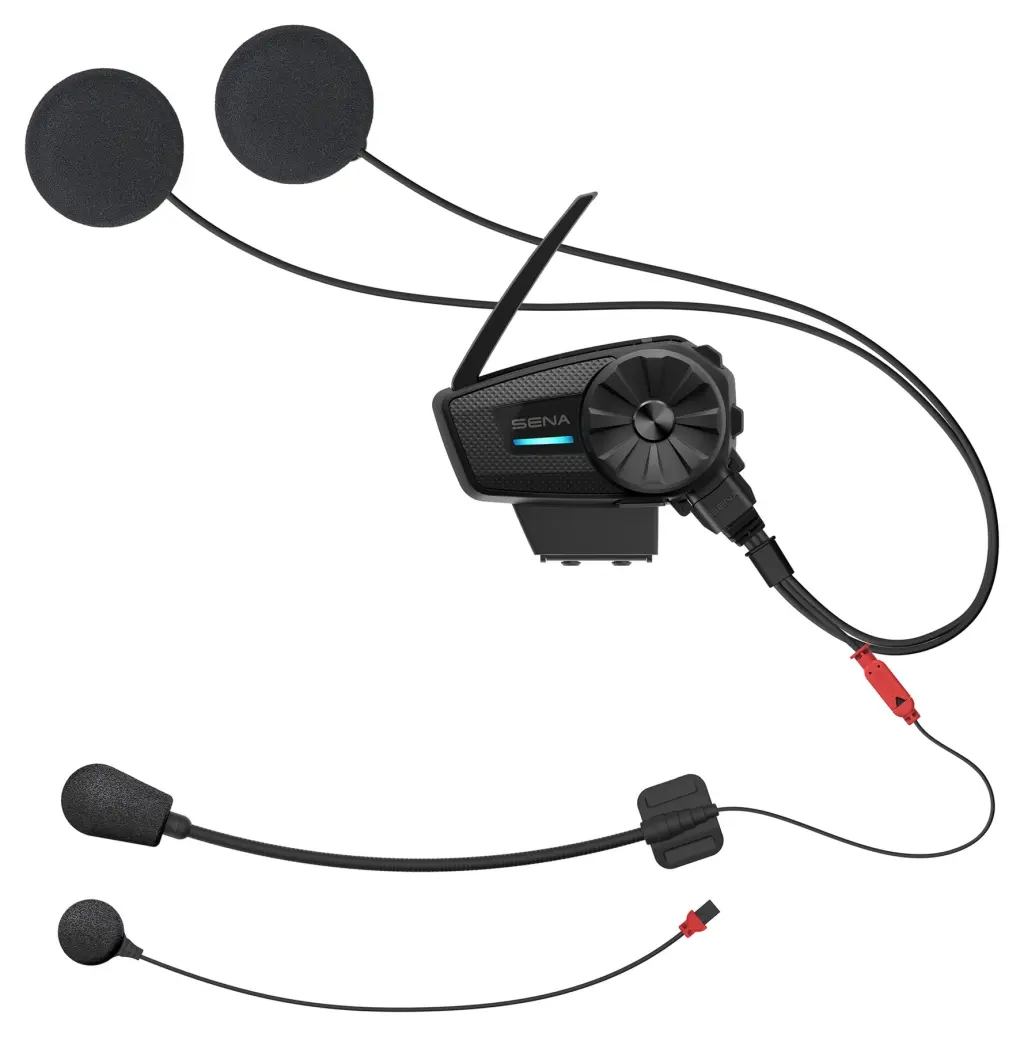 SENA interkom motocyklový SPIDER ST1 MESH 2.0 do 2000M ( MAX 8000M ) s reproduktory HD SPEAKERS a univerzální sadou mikrofonů ( bez rádia FM ) ( 2