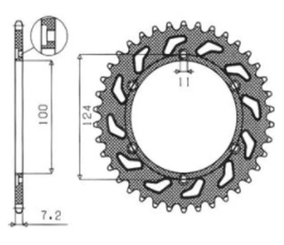 SUNSTAR rozeta 4366 37 (436637JT) ( )