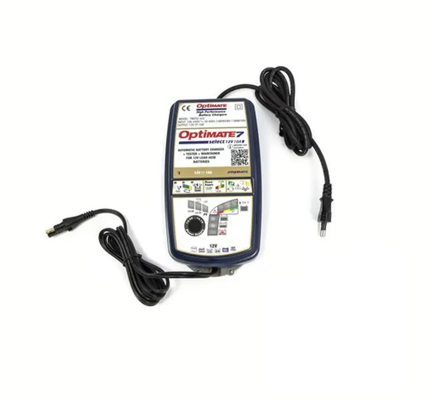 OPTIMATE nabíječka akumulátorů OPTIMATE 7 SELECT 12V 10A, 3-240AH, AGM / GEL / STD / EFB / DEEP CYCLE, SAE (EL) (14) ( )