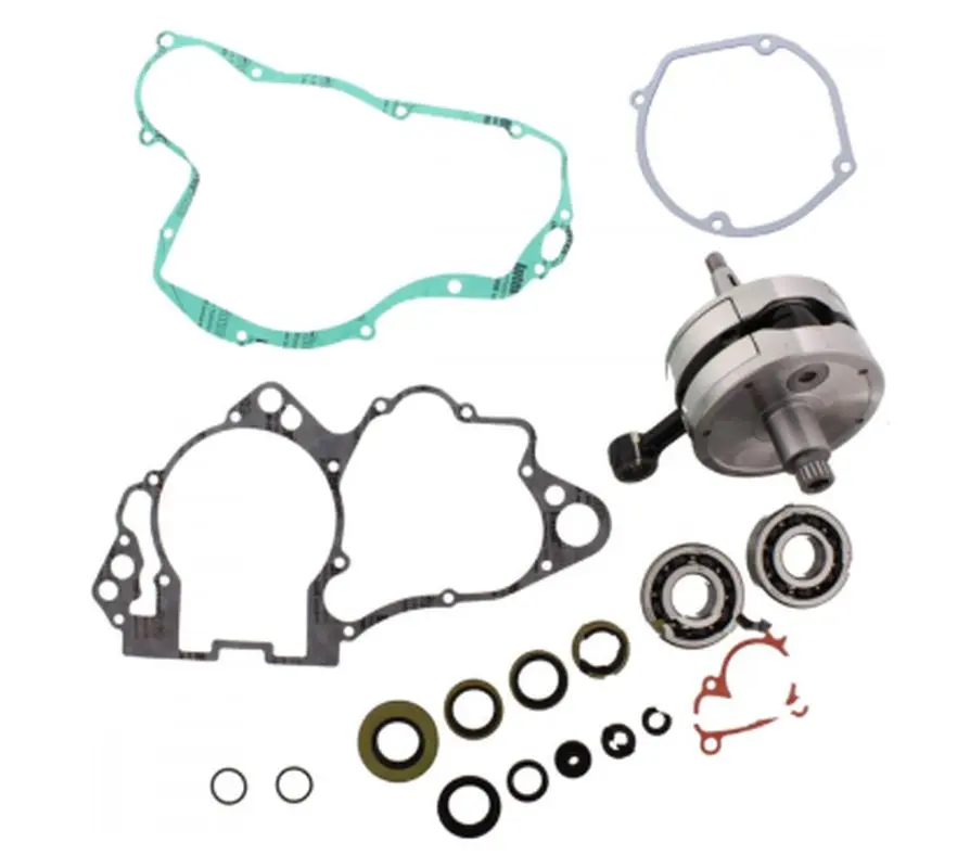 WISECO kliková hřídel SUZUKI RM 250 05-10 (s ložisky klikovky + sada těsnění a gufer na spodek motoru) ( )