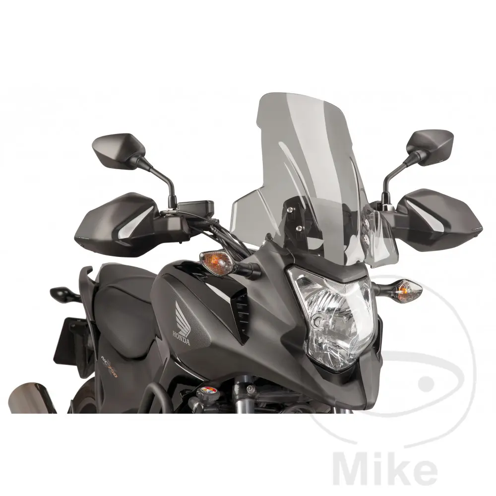 Puig cestovní plexi Puig kouřově šedé HONDA NC 700 X 12-14, NC 700 XA  ABS 12-14, NC 700 XD DCT ABS DCT 12-14, NC 750 XA  ABS 14-15, NC 750 XD DCT ABS