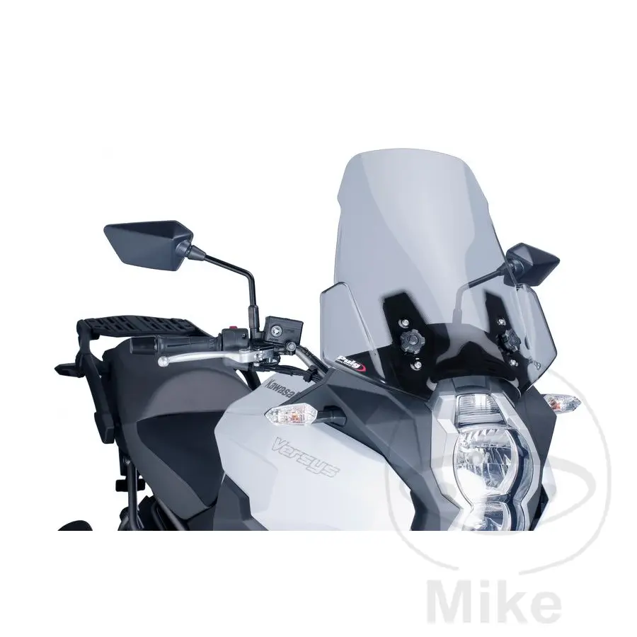 Puig cestovní plexi Puig kouřově šedé KAWASAKI KLE 650 VERSYS 15-16, KLE 650 VERSYS ABS 15-21, KLE 650 VERSYS SPECIAL EDITION ABS 17, KLZ 1000 VERSYS