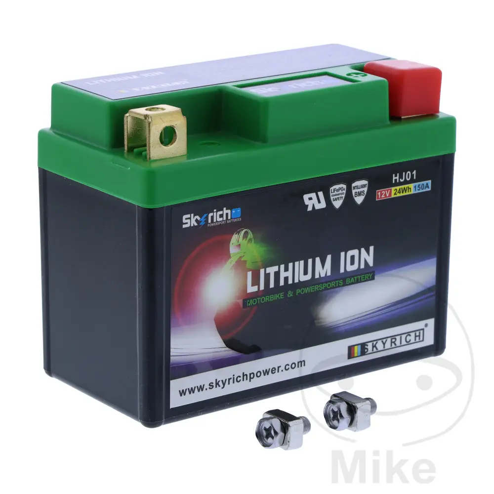 Skyrich akumulátor motocyklový HJ01 SKYR Lithium-Ionen GAS GAS TX 125 4T RANDONNE 11-16, GAS TX 200 4T RANDONNE 14-16, HONDA C 125 A SUPER CUB ABS