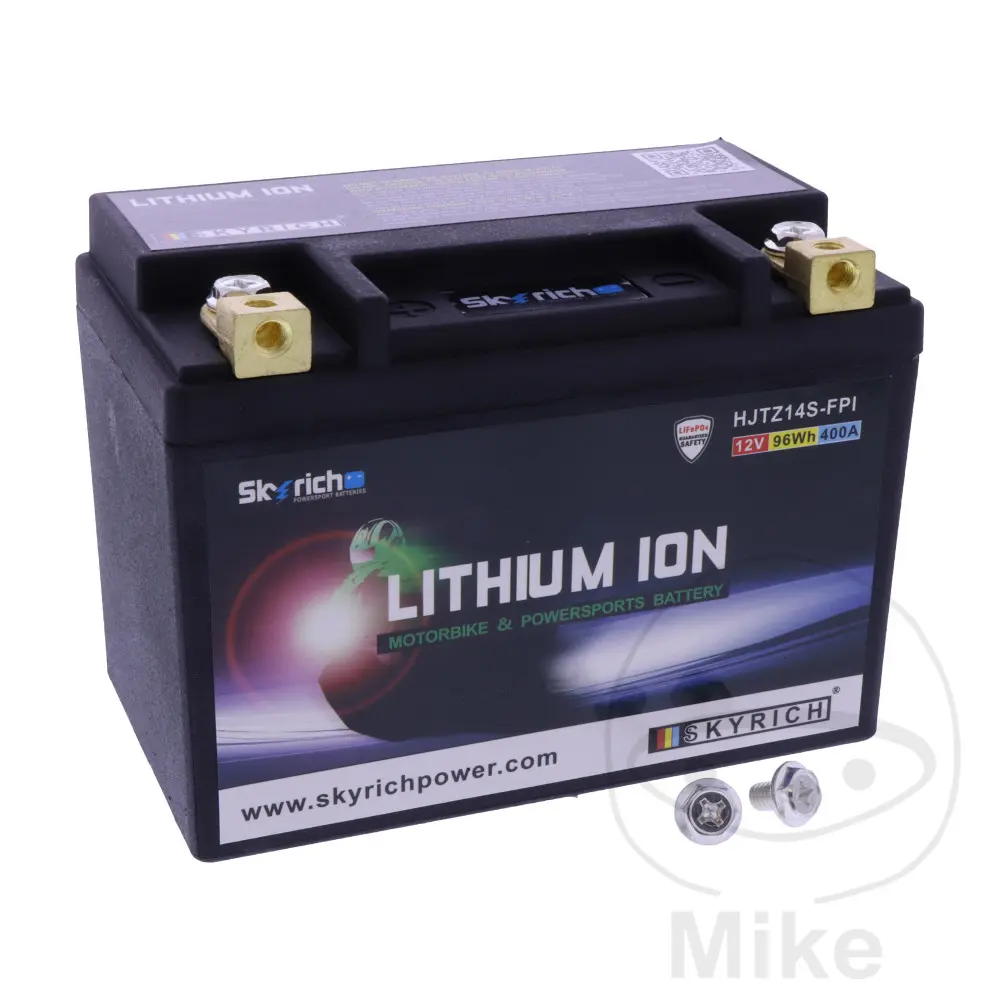 Skyrich akumulátor motocyklový HJTZ14S-FPI Lithium-Ionen BENELLI BN 302 14-16, BN 302 ABS 16-20, BN 302 S ABS 20-24, BN 600 GT 14-16, BN 600 I 16,
