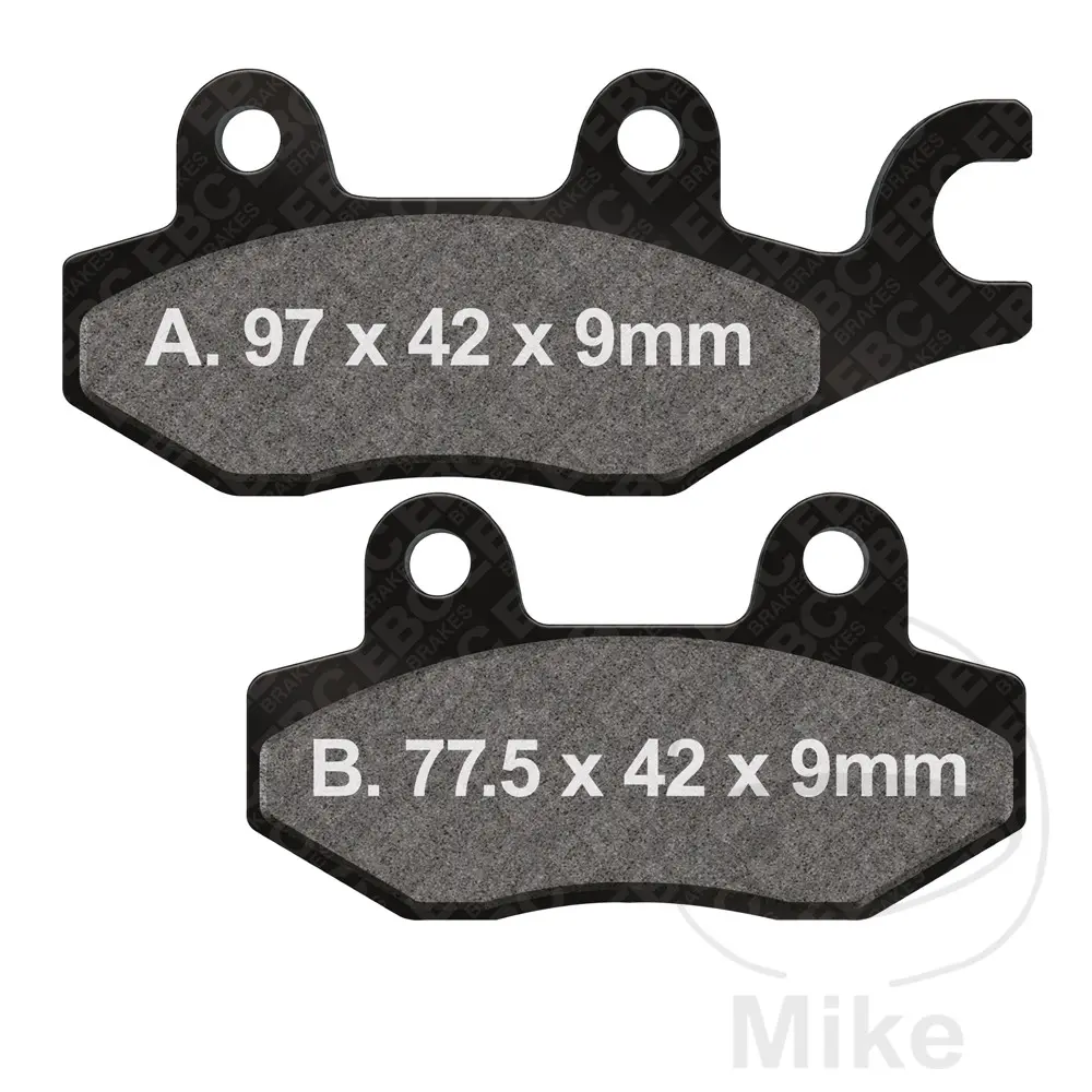 EBC brzdové destičky Sinter HH Scooter EBC AEON ELITE 400 I 14-15, ATU METEORIT 125 CRUISER 98-00, BENELLI CAFFE NERO 250 LC 08-11, CAFFE NERO 250 LC