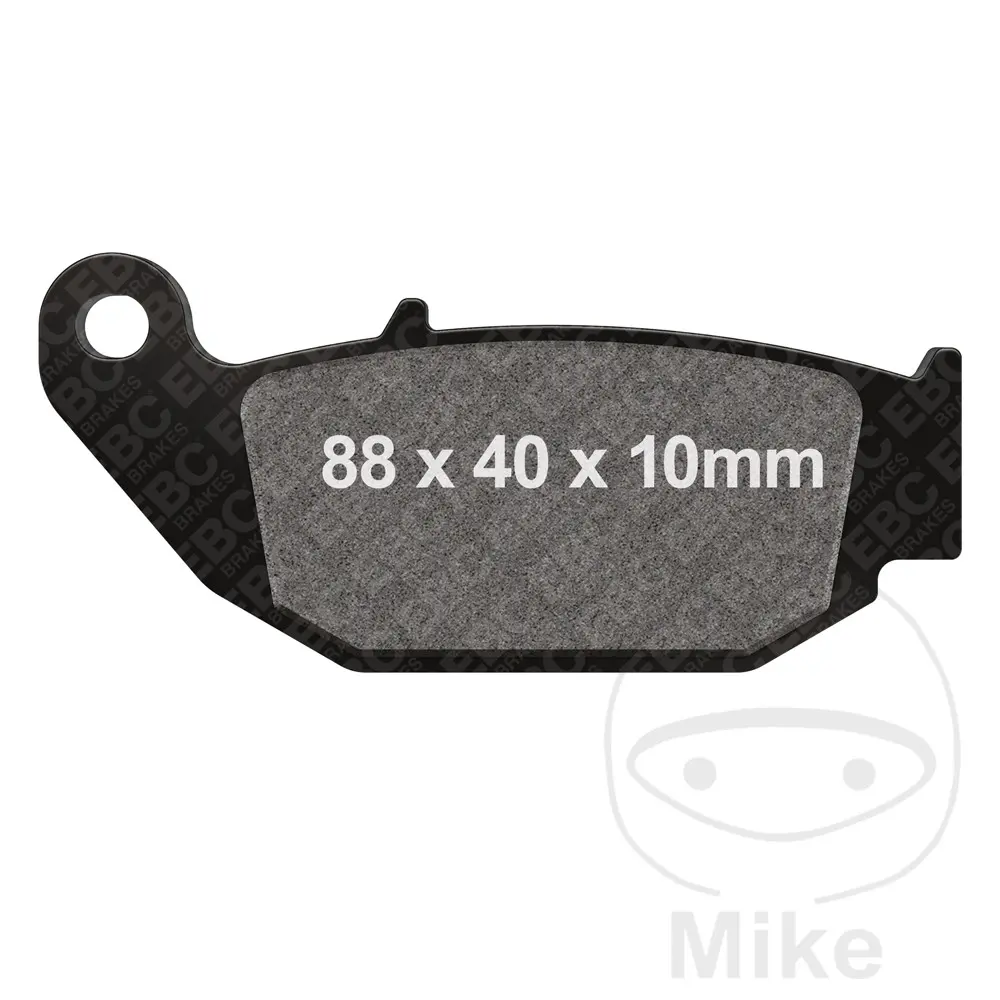 EBC brzdové destičky Sinter R EBC MX HONDA CRF 250 L 13-16, CRF 250 M 14-16, CRF 250 LA  ABS 17-20, CRF 250 RLA RALLY ABS 17-21, CRF 300 RX RED MOTO