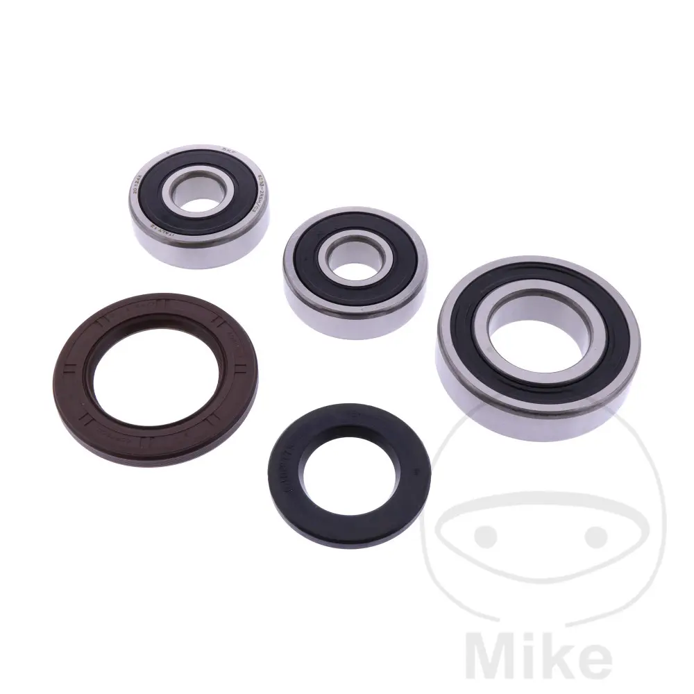 JMP ložisko kola sada Kompletní včetně gufer KAWASAKI GPZ 750 UNI TRAK 85, GPZ 750 R NINJA 85, GPZ 900 R NINJA ANTI DIVE 84-89, GPZ 900 R NINJA 90-94,