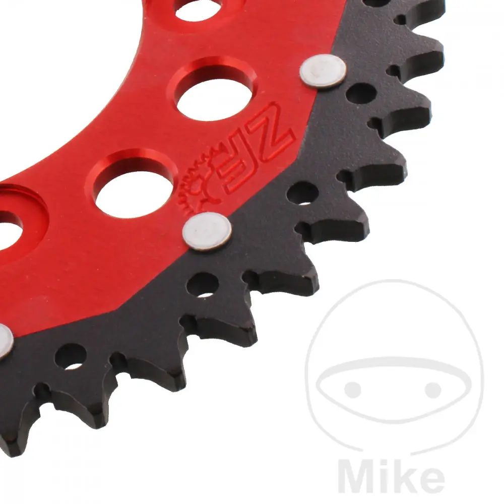 ZF Sprockets rozeta Dual 44Z typ 520 červená ZF vnitřní průměr 100 rozteč děr 124 DUCATI MONSTER 797 ABS 17-21, MONSTER 797 + PLUS ABS 17-19, MONSTER
