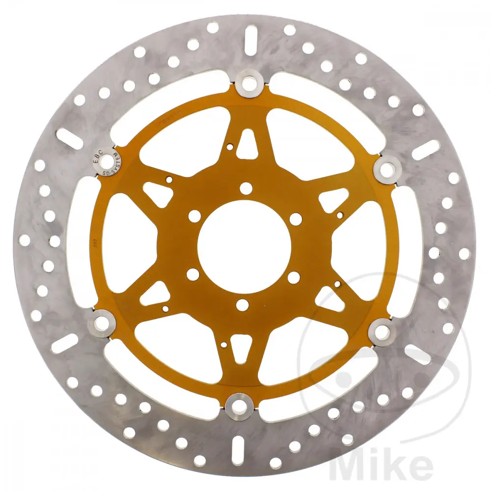 EBC brzdový kotouč X EBC Nerezová ocel BMW HP4 1000 ABS 12-16, HP4 1000 COMPETITION ABS 13-16, S 1000 R ABS 17-20, S 1000 R ABS DTC 17-20, S 1000 R