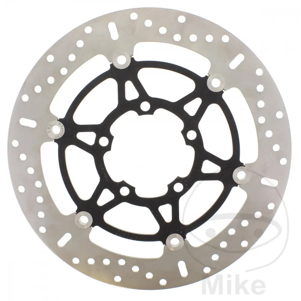 EBC brzdový kotouč X EBC Nerezová ocel TRIUMPH BONNEVILLE 1200 BOBBER TFC ABS 20, DAYTONA 660  ABS 24, DAYTONA 675 13, DAYTONA 675 R  ABS 13-17,