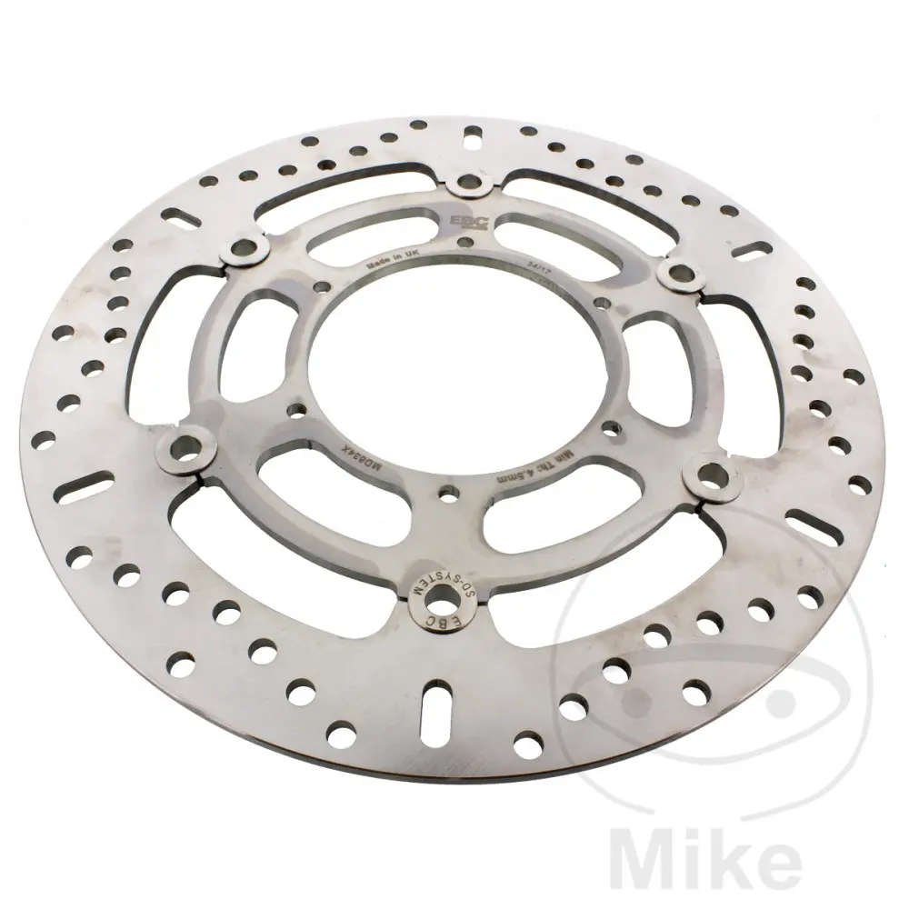 EBC brzdový kotouč X EBC Nerezová ocel BMW F 650 650 GS 00-08, F 650 650 GS  ABS 00-08, F 650 650 GS DAKAR 00-08, F 650 650 GS DAKAR ABS 02-08, F 650