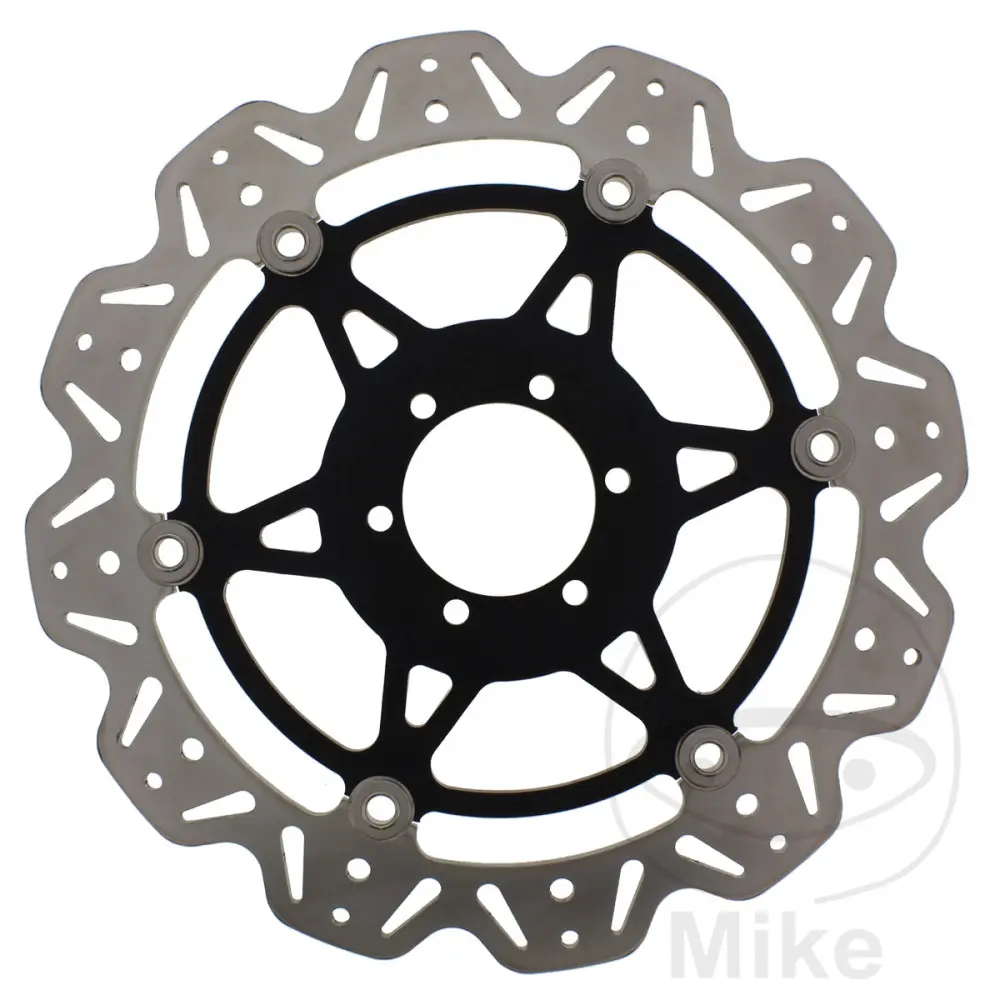 EBC brzdový kotouč VEE EBC černý APRILIA CAPONORD 1200 ABS 13-17, CAPONORD 1200 TRAVEL PACK ABS 13-17, DORSODURO 900 ABS 17-21, DORSODURO 1200