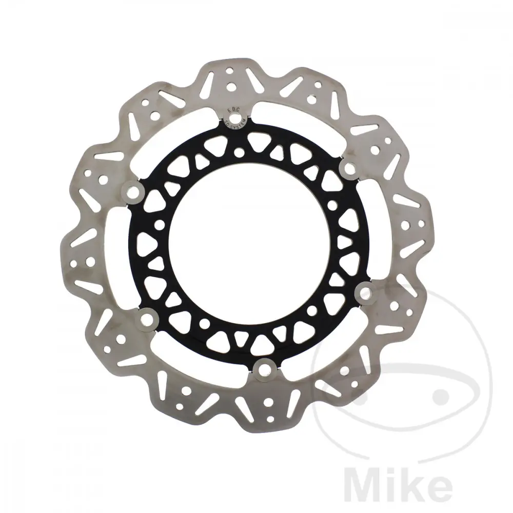 EBC brzdový kotouč VEE EBC černý YAMAHA FZ8 800 SA FAZER ABS 11-16, FZ8 800 N 11-15, FZ8 800 N ANNIVERSARY 12, FZ8 800 S FAZER 10-15, FZ8 800 NA  ABS