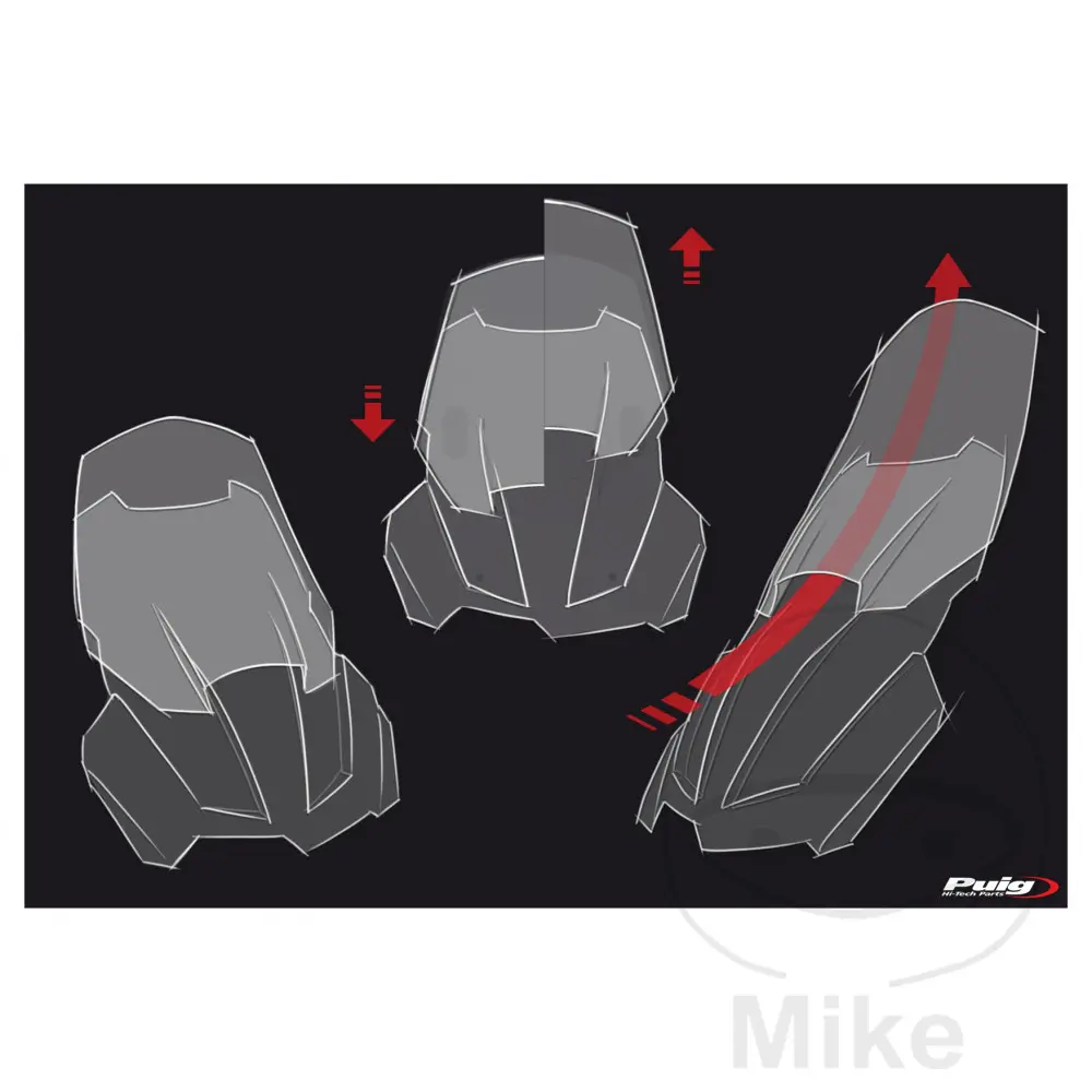 Puig plexi TOUR NEW GEN PUIG pro NB RAUCHGR BMW F 750 850 GS ABS 18-20, F 750 850 GS ABS DTC 18-23, F 750 850 GS ABS DTC ESA 21-23, F 750 850 GS