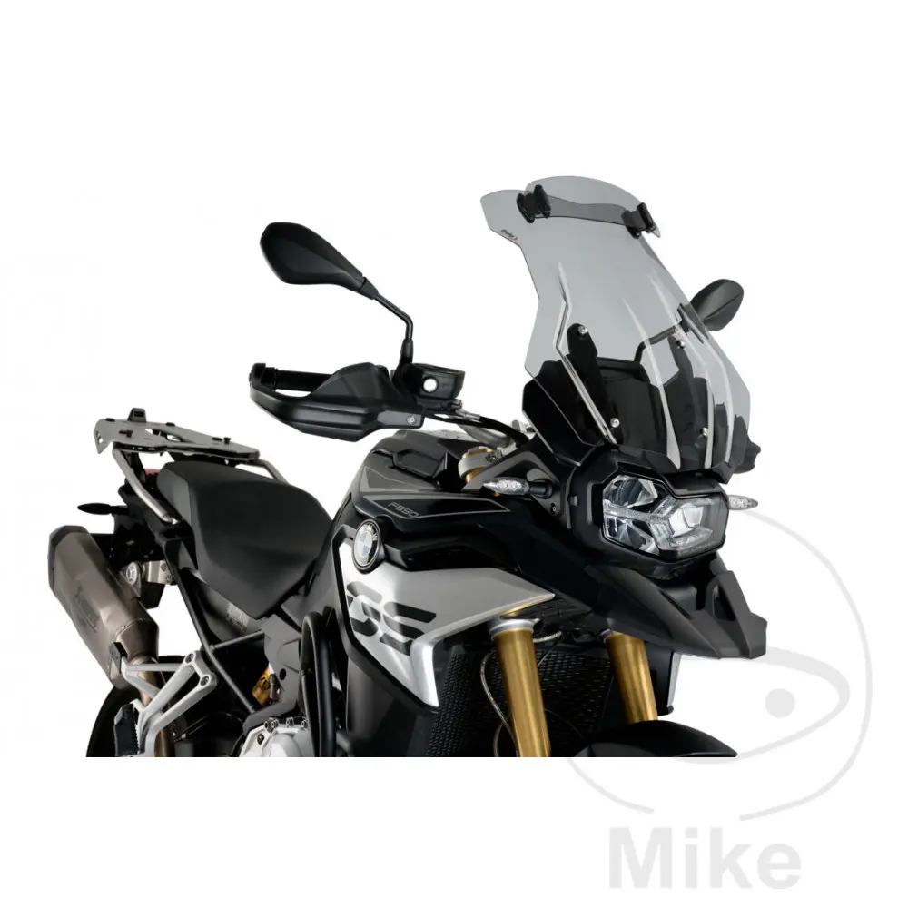 Puig plexi TOUR VISOR PUIG kouřová BMW F 750 850 GS  ABS DTC 21-23, F 750 850 GS  ABS DTC ESA 21-23, F 750 850 GS EDITION 40 YEARS ABS DTC 21, F 750