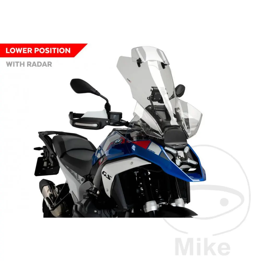 Puig plexi TOUR VISOR PUIG rauchgrau BMW R 1300 GS GUSSRAD 23-24, R 1300 GS SCHMIEDERAD 23-24, R 1300 GS SPEICHENRAD 23-24 ( )