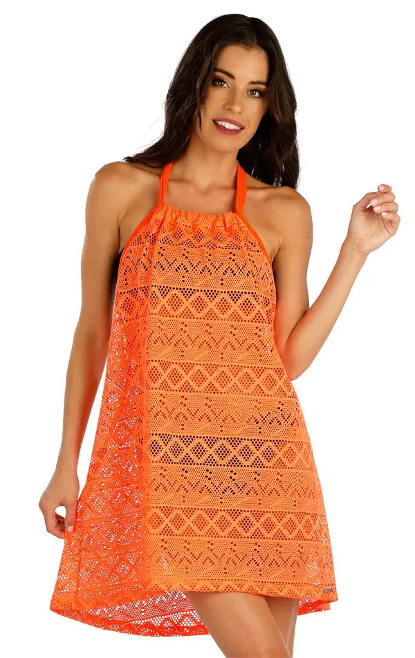 Plážová tunika LITEX oranžová, L/XL